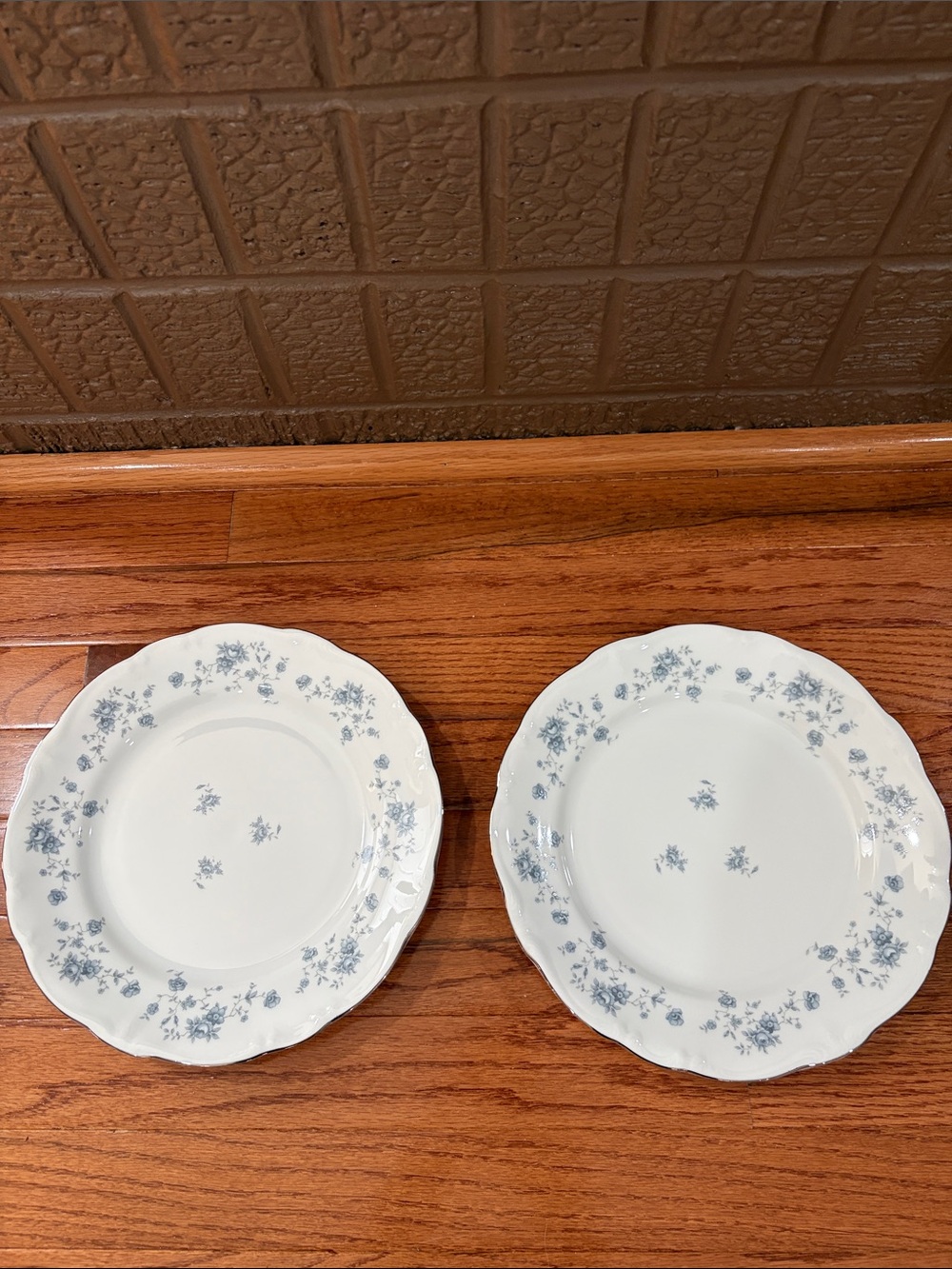 Johann Haviland Bavaria Blue Garland 10” Dinner Plates